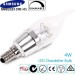 E14 EDISON 4W SMD LED CANDLE BULB IN WARM WHITE COLOUR