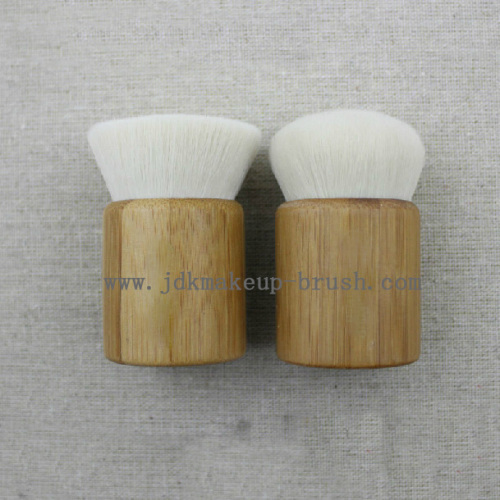 Synthetic Hair Kabuki Brush Bamboo Handle Wholesale