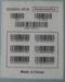 Serial Number Printed Adhesive Labels , Thermal Barcode Labels For Products