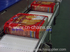 series A24 flat top conveyor belt 24mm pitch snack factory