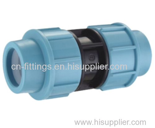 high quality injection pp coupling fittings