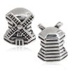 Antique Sterling Silver European Style Windmill Charm Beads