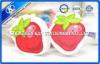 Strawberry Fruit Shaped Red Kids Erasers For School Student , Customized Logo
