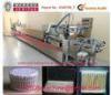 Auto Cotton Swab Making / Packaging Machine With Drying PLC Control