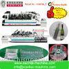 Save Space Wine Bottle Packaging Machine With Stong Air Column Bag