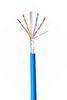 CAT6A Fluke Passed FTP Lan Network Cable with Copper Conductor PVC / LSZH jacket