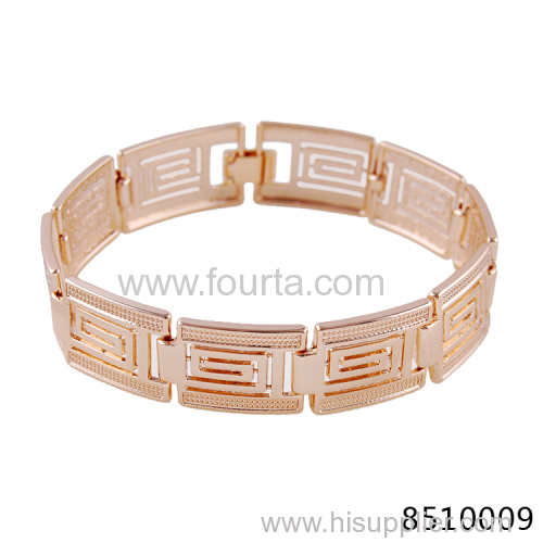 Russia gold jewelry bracelet designs for unisex