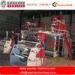 Water Cooled PP Film Blowing Machine With Drying / Rotary Head / Double Rewinder
