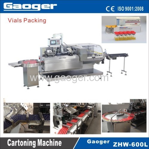 Vials Automatic Cartoning Machine