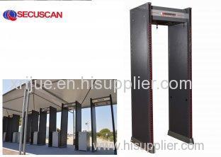 Hotel security equipment Walk Through Metal Detector Gate With remote controller