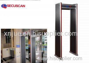 Airport security body scanner archway metal detector gate with remote controller