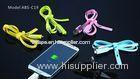 Micro White Multifunction USB Cable 30 Pin For iPhone 4 / Samsung / iPod