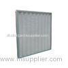 5 Micron 3000m/h Airflow Pleated Panel Air Filters With Aluminum Nets