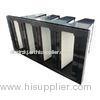 Industrial ABS Plastic Black Frame V Type Large Airflow Filter