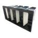 Industrial ABS Plastic Black Frame V Type Large Airflow Filter