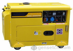 silent Air cooler diesel generator set