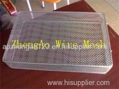metal medical disinfection basket
