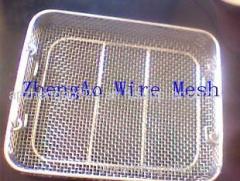 metal medical disinfection basket