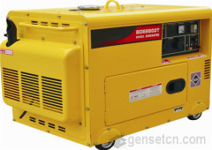 Silent type diesel genset