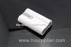 tube cylinder Dual USB Power Bank ultra thin rechargeable phone charger