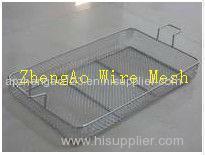 metal wire mesh disinfection basket