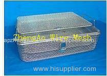 metal wire mesh disinfection basket