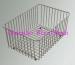 metal wire mesh cleaning basket medical cleaning basket