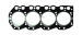 TD27 metal gasket TD25 cylinder head gasket gasket set MLS gasket