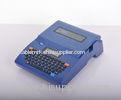 Portable heat shrinkable Cable Marking Printer Blue with LCD display
