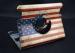 Shock Proof Amazon Kindle Fire HDX Case USA Flag Rotating Tablet Protective Case