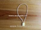 Custom Clothing Hang Tags with plastic head , professional nylon Rope