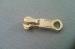 Plating Alloy Custom Zipper Pulls for clothes professional , gold color