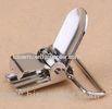 3.5cm 2.5cm Customized Metal Cloth Belt Buckle strap for decorative Shoes / handbag