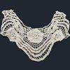 Dyeable Cotton Embroidery Crochet Detachable Lace Collar for Clothes