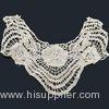 Dyeable Cotton Embroidery Crochet Detachable Lace Collar for Clothes