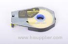 9mm compatible Label Tape Cartridge yellow / White for Cable ID Printer