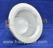 Pure White kitchen Recessed LED bathroom Downlight , Led down lighting fixtures