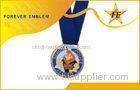 Die Struck Soft Cloisonne / Soft Enamel Metal Medals For Sports Games Award