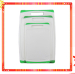 3PCS NONSLIP PLASTIC CHOPPING BOARD SET WITH 3 COLORS