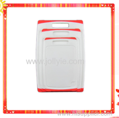 Different Sizes Antislip PP&TPR Plastic Chopping Board Set