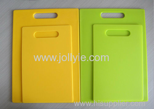 COLORFUL PP PLASTIC CHOPPING BOARD 2 PCS SET