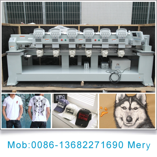 6 head embroidery machine