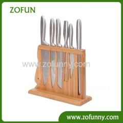 Bamboo knife block wholesale