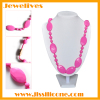 Silicone bead necklace DIY by customer