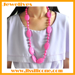 Silicone bead necklace DIY by customer