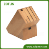 2014 eco-friendly universal knife block made of nature bamboo