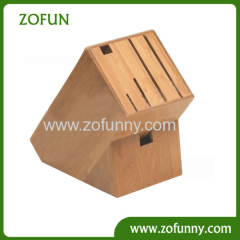 2014 eco-friendly universal knife block made of nature bamboo