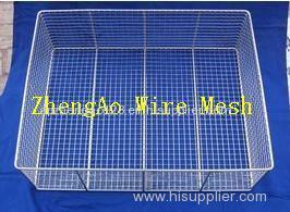 medical metal cleaning basket