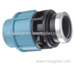 pp female coupling pipe fittings