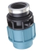 pp female threaded coupling compression fittings